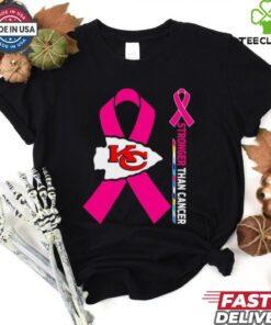Awareness stronger than cancer Kansas City Chiefs shirt