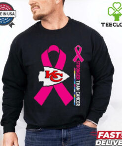 Awareness stronger than cancer Kansas City Chiefs shirt