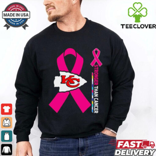 Awareness stronger than cancer Kansas City Chiefs shirt