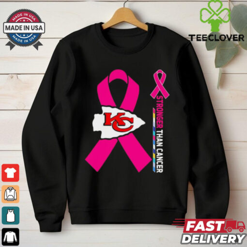 Awareness stronger than cancer Kansas City Chiefs shirt