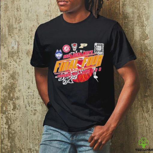 Awesome 2024 Ncaa Men’s Final Four Phoenix Az April 6&8 4 Teams Logo T shirt