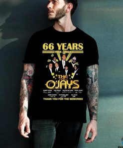 Awesome 66 Years 1958 – 2024 The O’Jays Thank You For The Memories Shirt