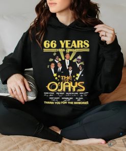 Awesome 66 Years 1958 – 2024 The O’Jays Thank You For The Memories Shirt