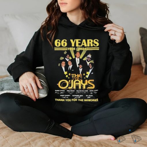 Awesome 66 Years 1958 – 2024 The O’Jays Thank You For The Memories Shirt