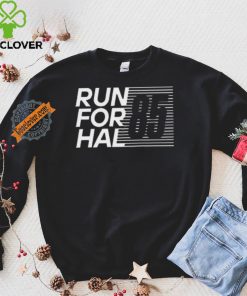 Awesome Bitcoin Runners Run For Hal Sports Tee Shirt 2 Awesome Bitcoin Runners Run For Hal Sports Tee Shirt