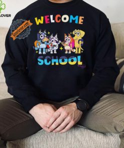 Awesome Bluey friends welcome back to school shirt