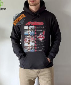 Awesome Cleveland indiana team true starting squad baseball signatures hoodie, sweater, longsleeve, shirt v-neck, t-shirt