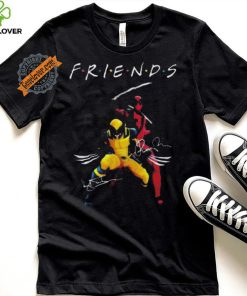 Awesome Deadpool and wolverine signature friends shirt