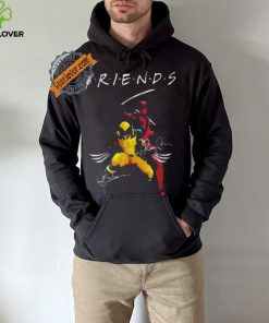 Awesome Deadpool and wolverine signature friends shirt