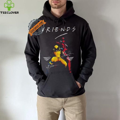 Awesome Deadpool and wolverine signature friends shirt