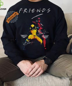 Awesome Deadpool and wolverine signature friends shirt