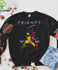 Awesome Deadpool and wolverine signature friends shirt