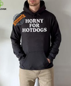 Awesome Emotionalclub horny for hotdogs 2024 shirt