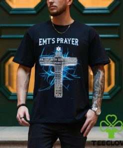Awesome Emt's Prayer T Shirt 2 Awesome Emt's Prayer T Shirt