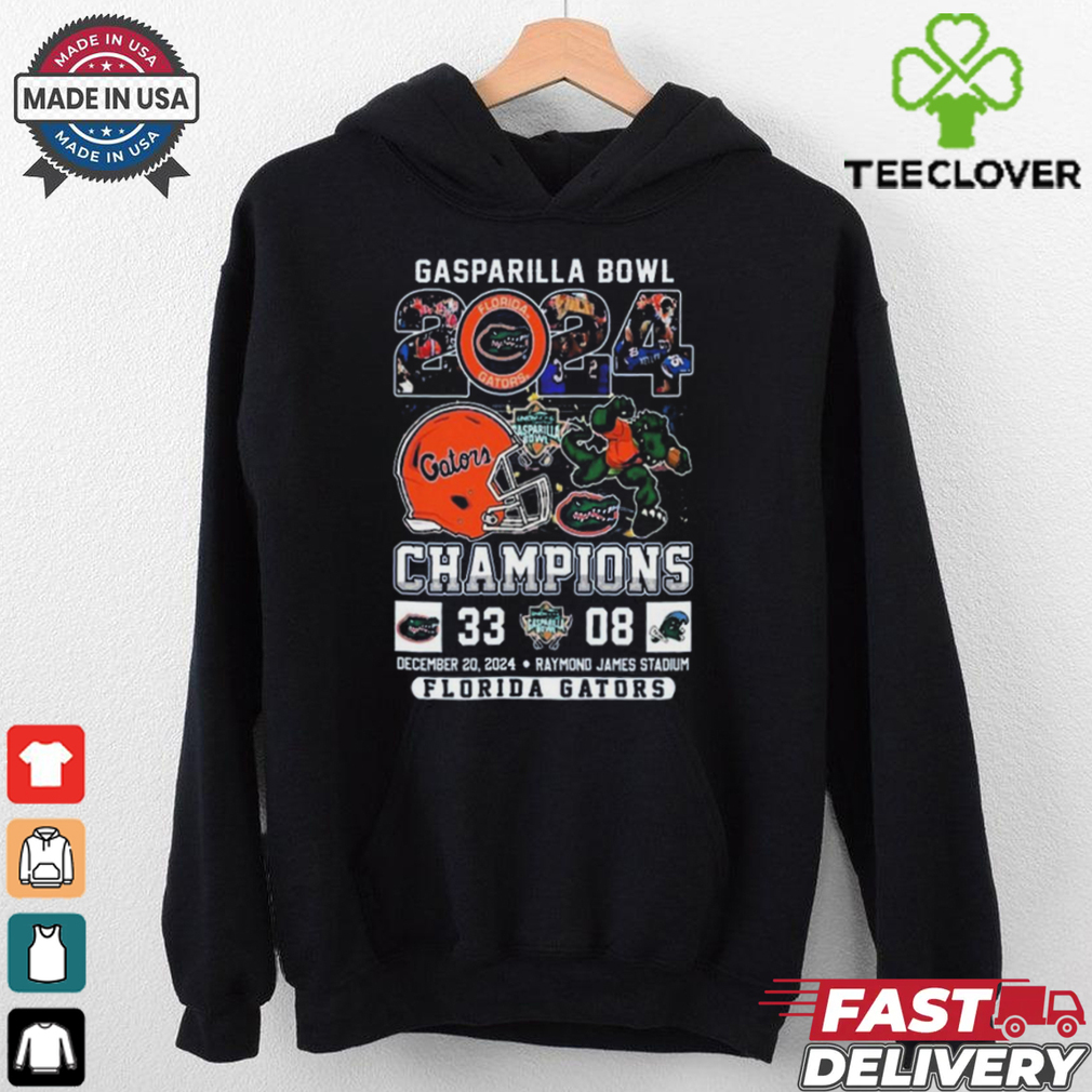 Awesome Gasparilla Bowl Champions 2024 For Fan Florida Gators 33 – 08 shirt Awesome Gasparilla Bowl Champions 2024 For Fan Florida Gators 33 – 08 shirt