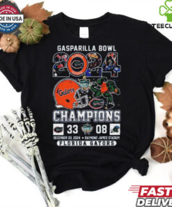 Awesome Gasparilla Bowl Champions 2024 For Fan Florida Gators 33 – 08 shirt