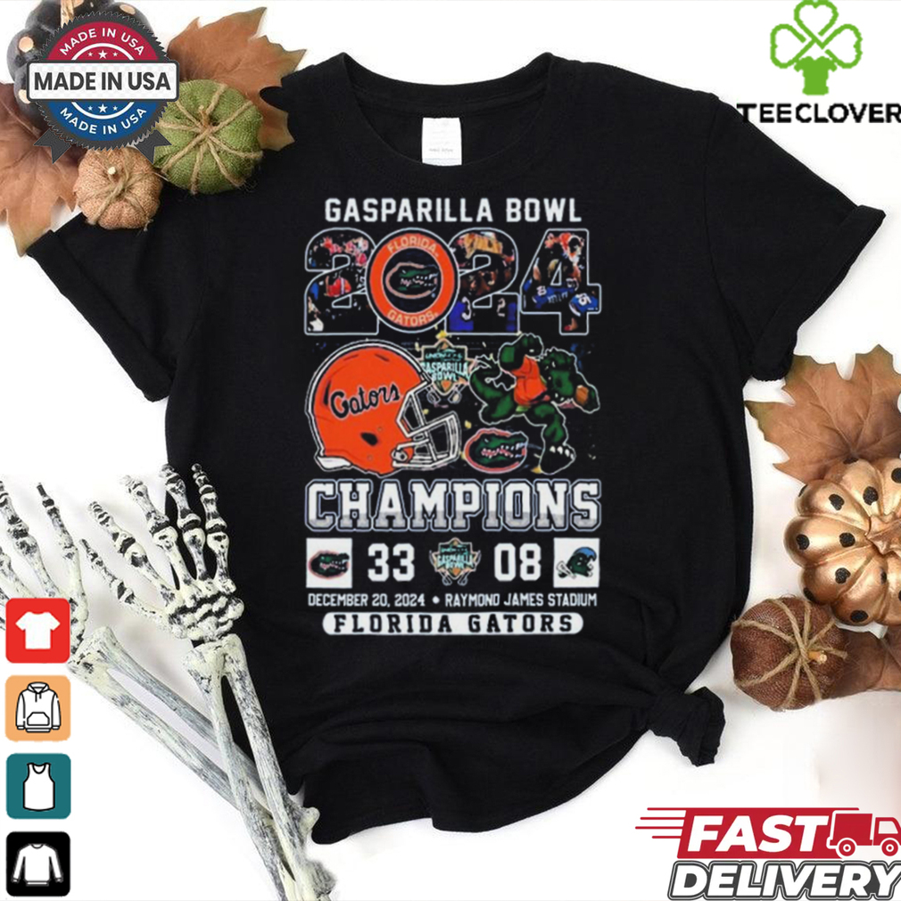 Awesome Gasparilla Bowl Champions 2024 For Fan Florida Gators 33 – 08 shirt Awesome Gasparilla Bowl Champions 2024 For Fan Florida Gators 33 – 08 shirt