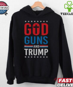 Awesome God Guns And Trump 2024 Election T Shirt