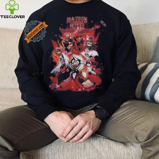 Awesome Hazbin hotel logo girls shirt