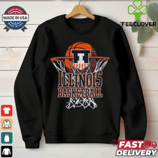 Awesome Illinois Basketball T Shirt
