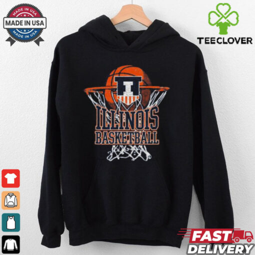 Awesome Illinois Basketball T Shirt