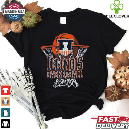 Awesome Illinois Basketball T Shirt