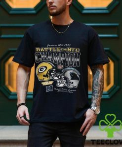 Awesome January 12th 1994 battle for nfc championship green bay packers vs carolina panthers t shirt