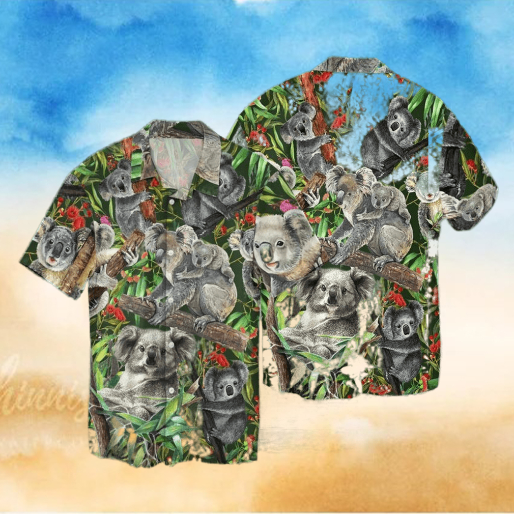 Awesome Koala Family Hawaiian Shirt Awesome Koala Family Hawaiian Shirt