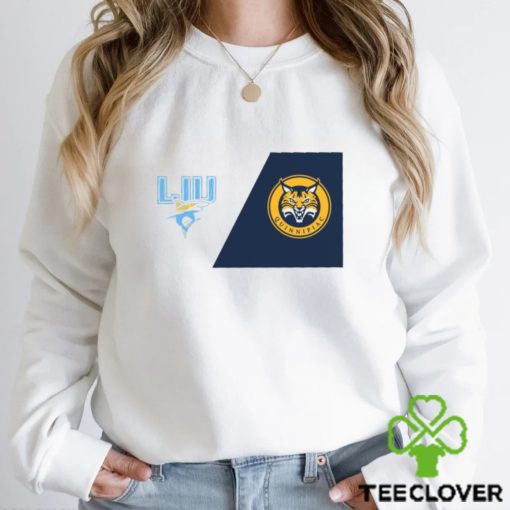 Awesome Long Island University VS Quinnipiac NCAA College Women Dec 31 2023 hockey hoodie, sweater, longsleeve, shirt v-neck, t-shirt