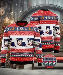 Awesome Louisiana Ugly Christmas Sweater AOP All Over Printed Sweater