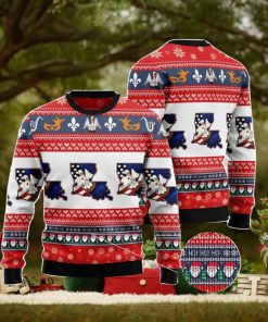 Awesome Louisiana Ugly Christmas Sweater AOP All Over Printed Sweater