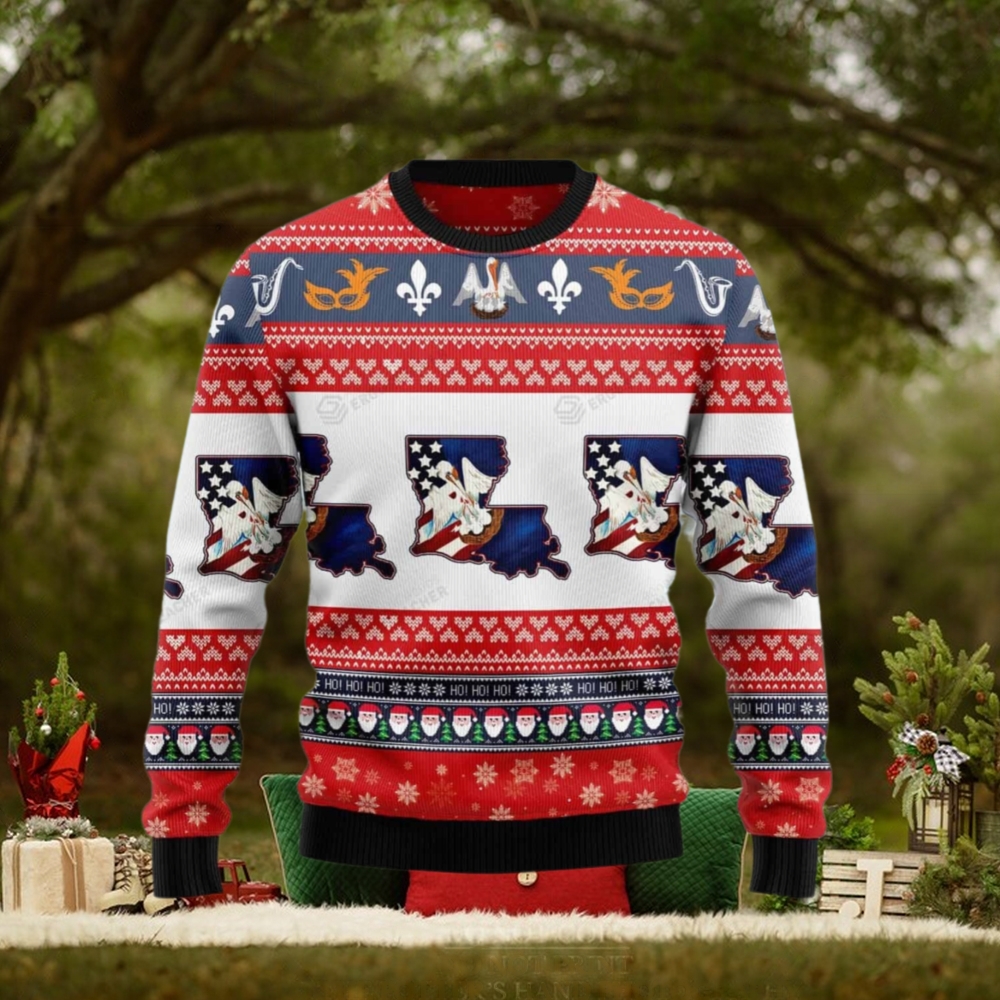 Awesome Louisiana Ugly Christmas Sweater, Christmas Sweater, Ugly Sweater, Funny Xmas Sweaters Awesome Louisiana Ugly Christmas Sweater, Christmas Sweater, Ugly Sweater, Funny Xmas Sweaters