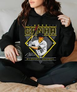 Awesome Mark Canha Milwaukee Diamond Name shirt