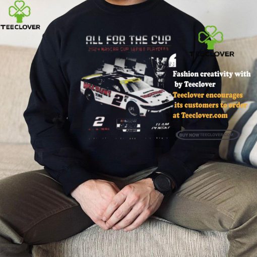 Awesome Men’s Austin Cindric Team Penske Black 2024 NASCAR Cup Series Playoffs Discount Tire T Shirt