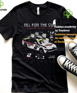 Awesome Men’s Austin Cindric Team Penske Black 2024 NASCAR Cup Series Playoffs Discount Tire T Shirt