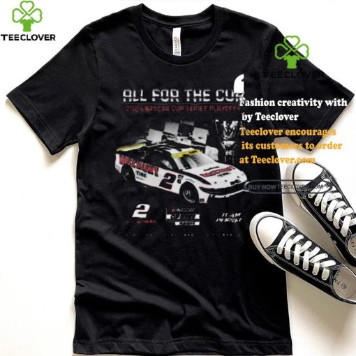 Awesome Men’s Austin Cindric Team Penske Black 2024 NASCAR Cup Series Playoffs Discount Tire T Shirt