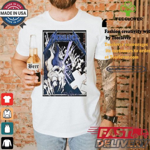 Awesome Metallica soldier field 8 9 24 chicago il poster shirt