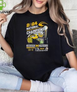 Awesome Michigan Wolverines 2024 National Champions Undefeated 15 0 Beat Jan 2 2024 Nrg Stadium Shirt