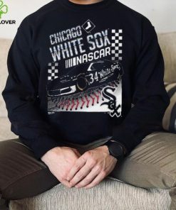 Awesome NASCAR x Chicago White Sox ’47 Black Franklin T Shirt