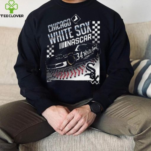 Awesome NASCAR x Chicago White Sox ’47 Black Franklin T Shirt