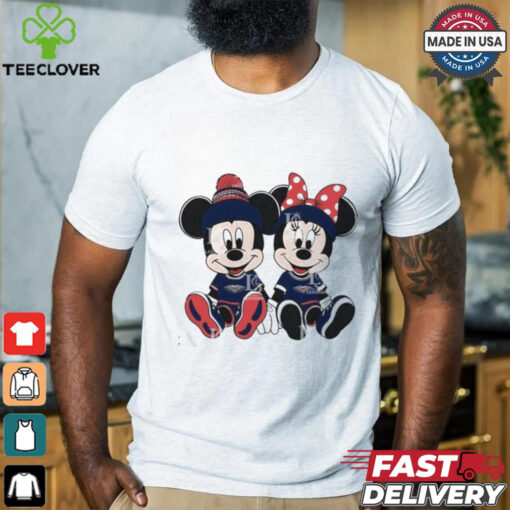 Awesome New Orleans Pelicans Mickey Minnie 3 Nba T shirt