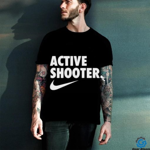 Awesome Nike Active Shooter 2024 T Shirt