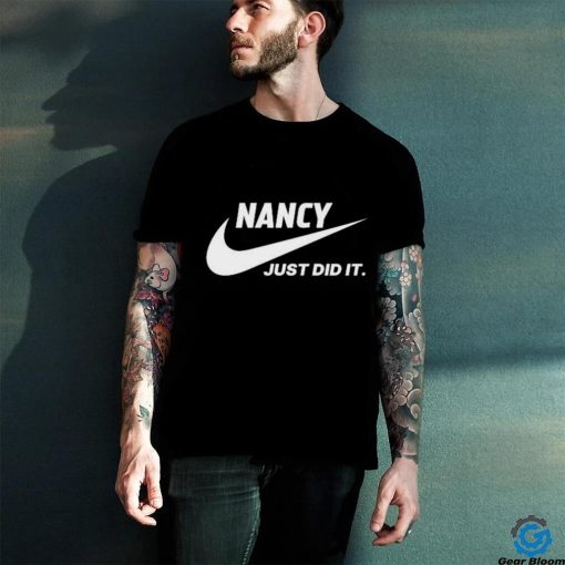 Awesome Nike Nancy just did it 2024 T Shirt