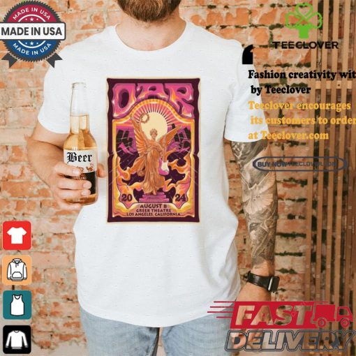Awesome O.a.r. august 8 2024 greek theatre in los angeles ca poster shirt
