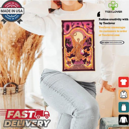 Awesome O.a.r. august 8 2024 greek theatre in los angeles ca poster shirt