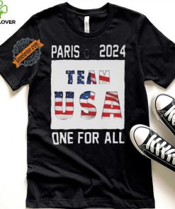 Awesome Paris 2024 team usa one for all shirt