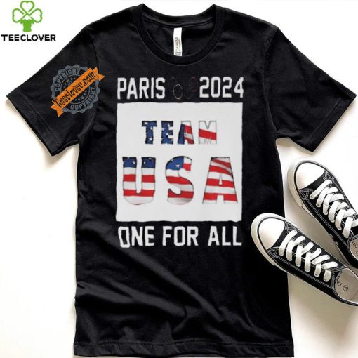 Awesome Paris 2024 team usa one for all hoodie, sweater, longsleeve, shirt v-neck, t-shirt