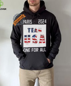 Awesome Paris 2024 team usa one for all hoodie, sweater, longsleeve, shirt v-neck, t-shirt