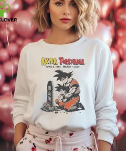 Awesome RIP Akira Toriyama Dragon Ball Z Shirt shirt