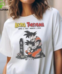 Awesome RIP Akira Toriyama Dragon Ball Z Shirt hoodie, sweater, longsleeve, shirt v-neck, t-shirt